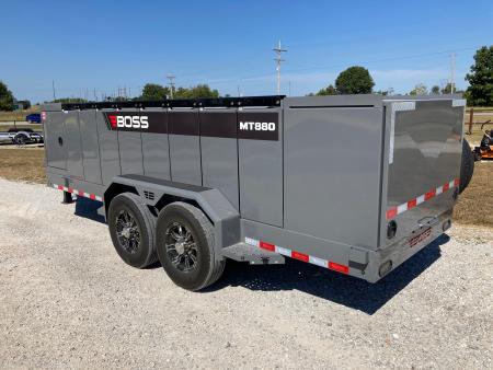 New 2027 Boss Trailers TANDEM 14K 880 GALLON DIESEL FUEL TRAILER W/ 30 GPM ENGINE, DEF TANK, HYDROJACK & AIR COMPRESSOR Fuel Trailer