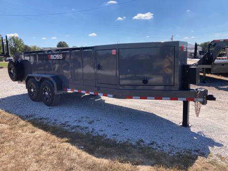 New 2027 Boss Trailers TANDEM 14K 880 GALLON DIESEL FUEL TRAILER W/ 30 GPM ENGINE, DEF TANK, HYDROJACK & AIR COMPRESSOR Fuel Trailer