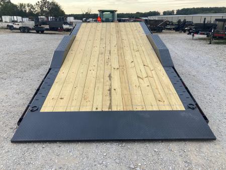 New 2027 Diamond C Trailers 102X24 TANDEM 23K TILT W/ 6' STATIONARY DECK, 18' TILT DECK W/ POWER OPTION, DRIVE OVER FENDERS & HYDROJACK Tilt Trailer