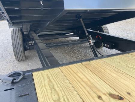 New 2027 Diamond C Trailers 102X24 TANDEM 23K TILT W/ 6' STATIONARY DECK, 18' TILT DECK W/ POWER OPTION, DRIVE OVER FENDERS & HYDROJACK Tilt Trailer