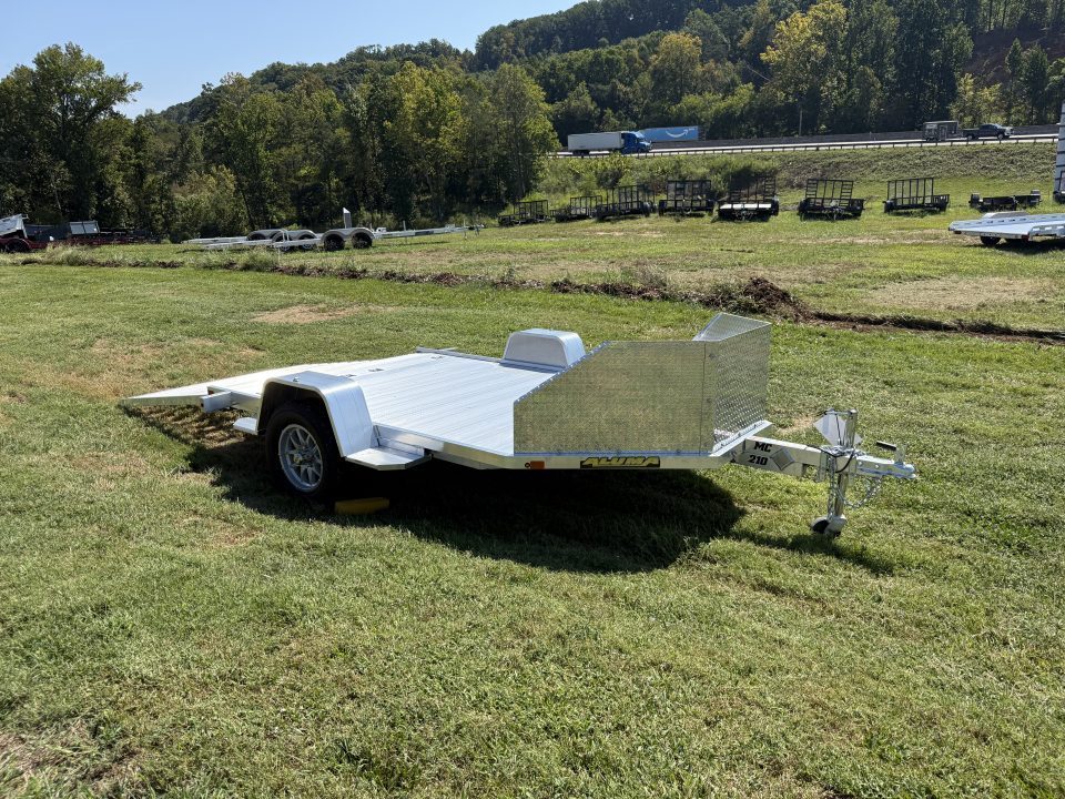 New 2027 Aluma MC210 S-R-RTD Motorcycle Trailer