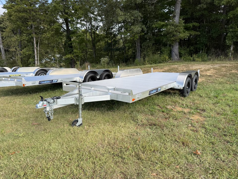 New 2027 Aluma 8218ESA-TA-EL-R-RTD Utility Trailer