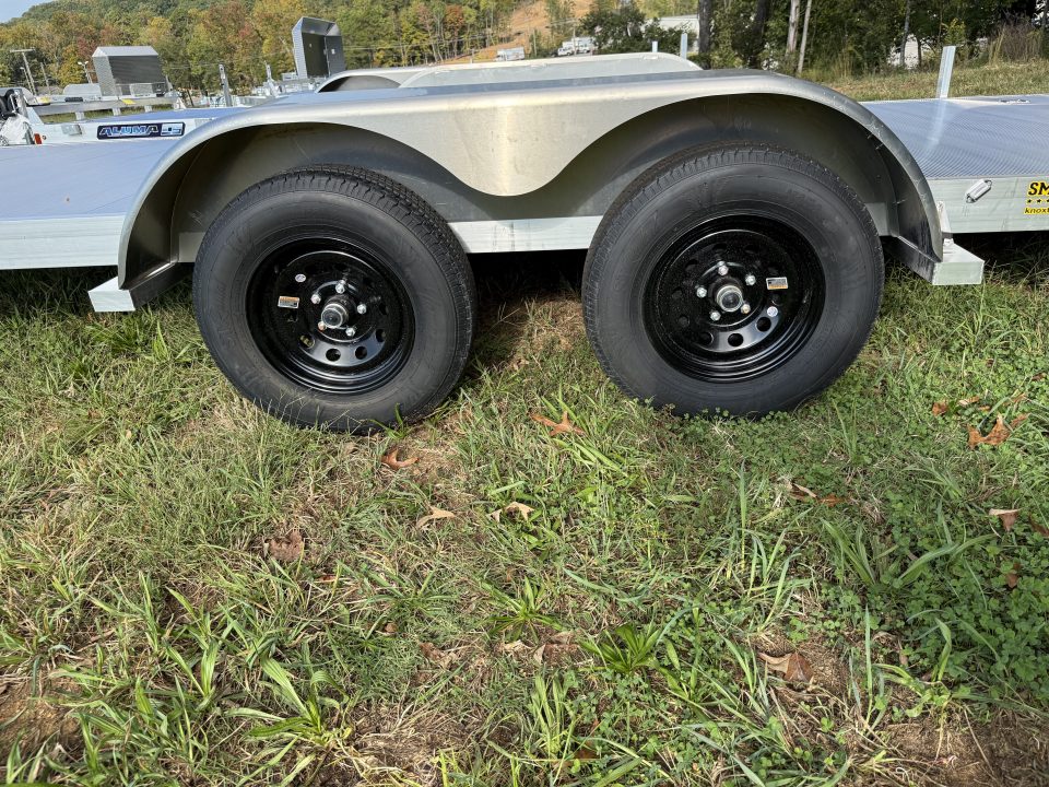 New 2027 Aluma 8218ESA-TA-EL-R-RTD Utility Trailer