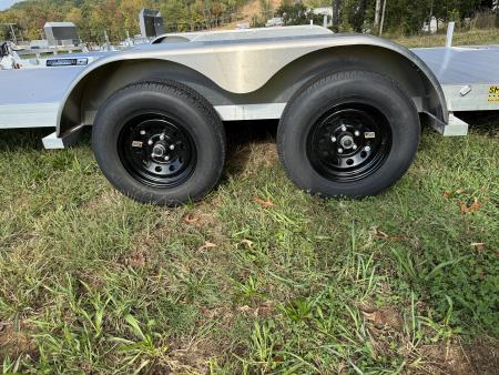 New 2027 Aluma 8218ESA-TA-EL-R-RTD Utility Trailer