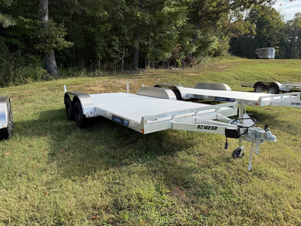 New 2027 Aluma 8216ESA-TA-EL-R-RTD Car Hauler