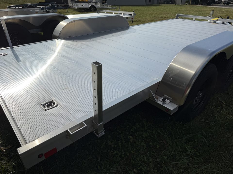 New 2027 Aluma 8216ESA-TA-EL-R-RTD Car Hauler