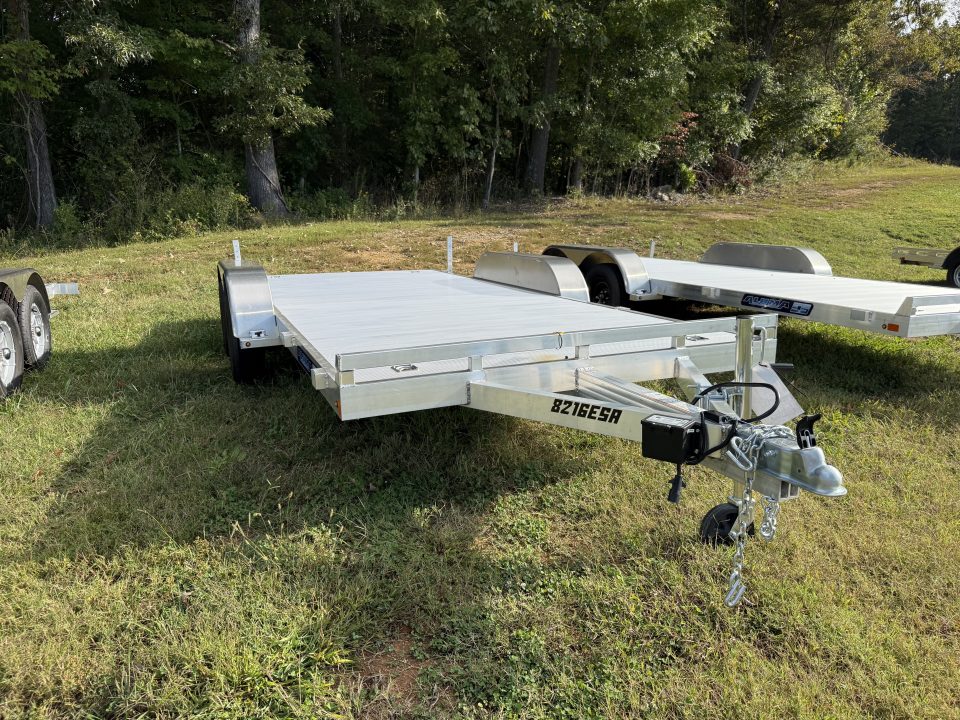 New 2027 Aluma 8216ESA-TA-EL-R-RTD Car Hauler