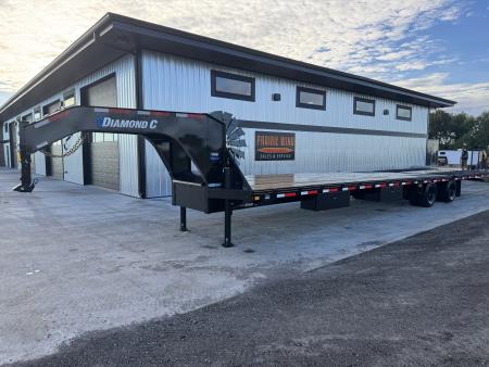 New 2027 Diamond C Trailers FMAX212HDT-38 Flatbed Trailer