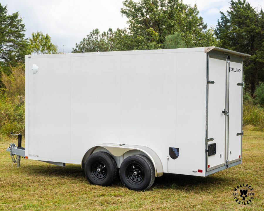 New 2026 Cell-Tech Trailers 7X14 7K Enclosed Trailer