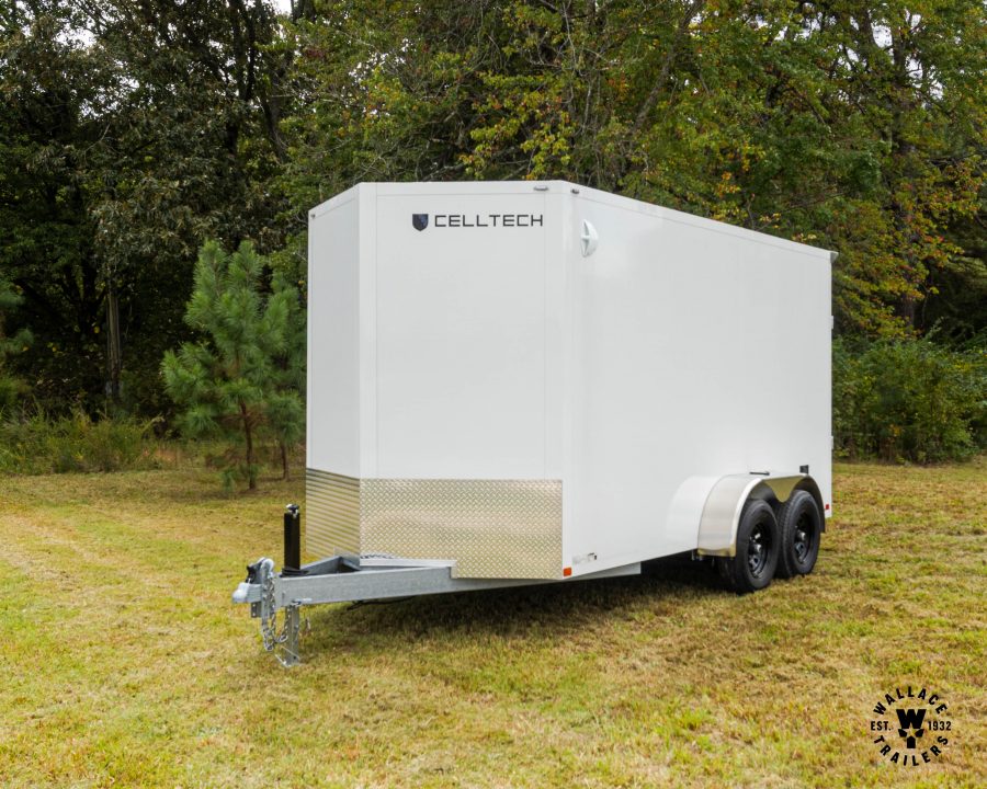 New 2026 Cell-Tech Trailers 7X14 7K Enclosed Trailer