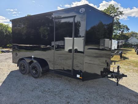 New 2027 US Cargo 7X14 TANDEM AXLE 7 INSIDE 80  TALL RAMP DOOR 080 POLYCORE BLACKOUT SCREWLESS Cargo / Enclosed Trailer