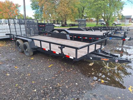 New 2025 Down 2 Earth Trailers 82x18 Tandem Axle Landscape Trailer
