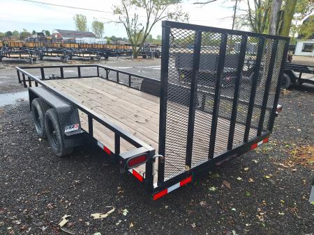 New 2025 Down 2 Earth Trailers 82x18 Tandem Axle Landscape Trailer