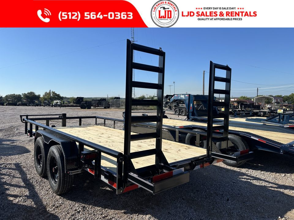 New 2027 A & V - 83" X 16' - HD Pipetop - 16K Equipment Trailer