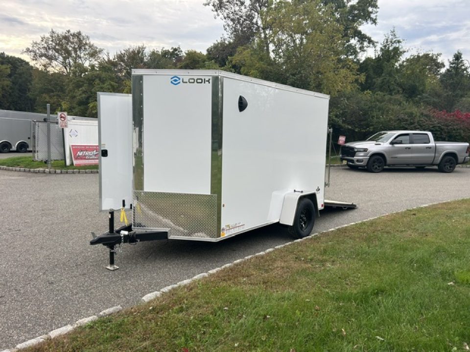 New 2027 Look Trailers 6X10 , with ramp and side door 2,990.GVWR , Cargo / Enclosed Trailer