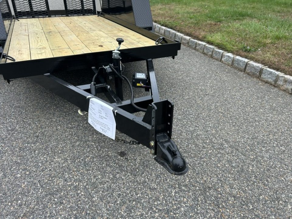 New 2027 Premier Trailers Inc. SCISSOR LIFT, or Forklft Trailer with special loading ramp. 10K GVWR Equipment Trailer