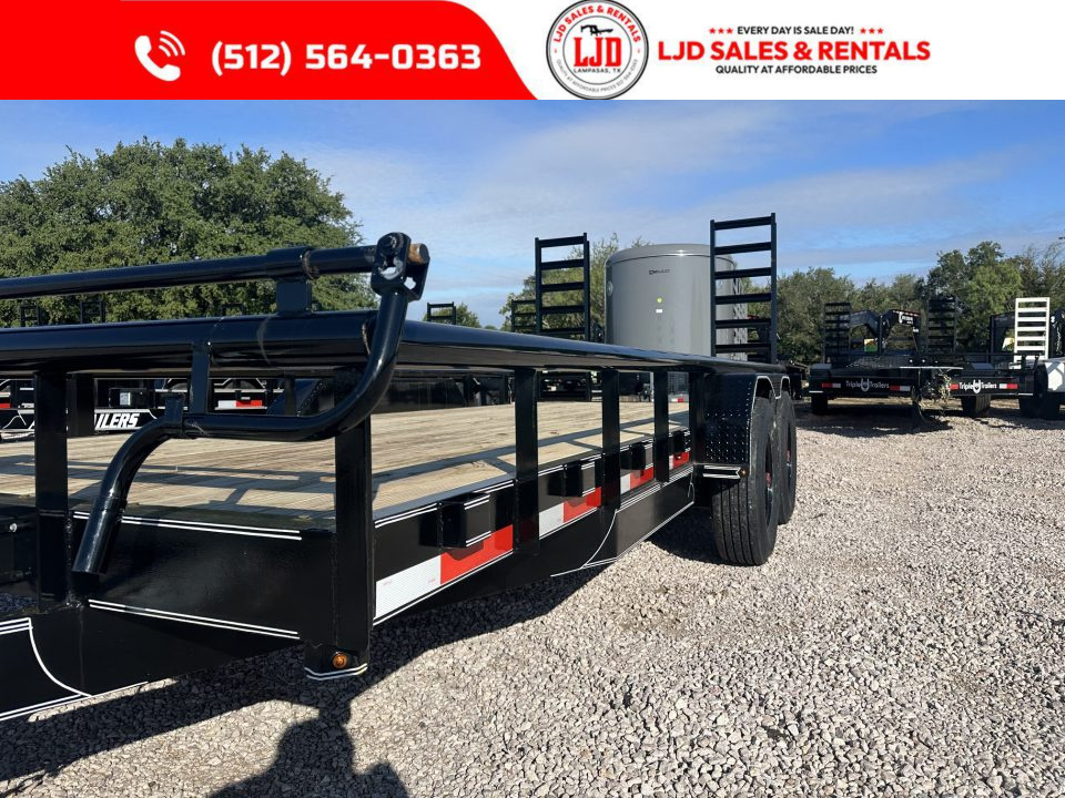New 2027 A & V - 83" X 18' - HD Pipetop - 16K Equipment Trailer