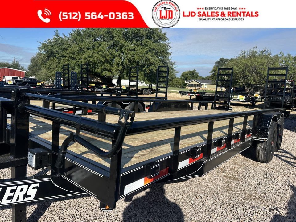 New 2027 A & V - 83" X 22' - HD Pipetop - 16K Equipment Trailer