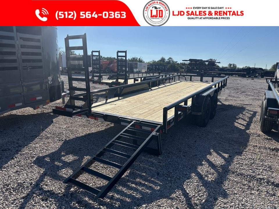 New 2027 A & V - 83" X 22' - HD Pipetop - 16K Equipment Trailer