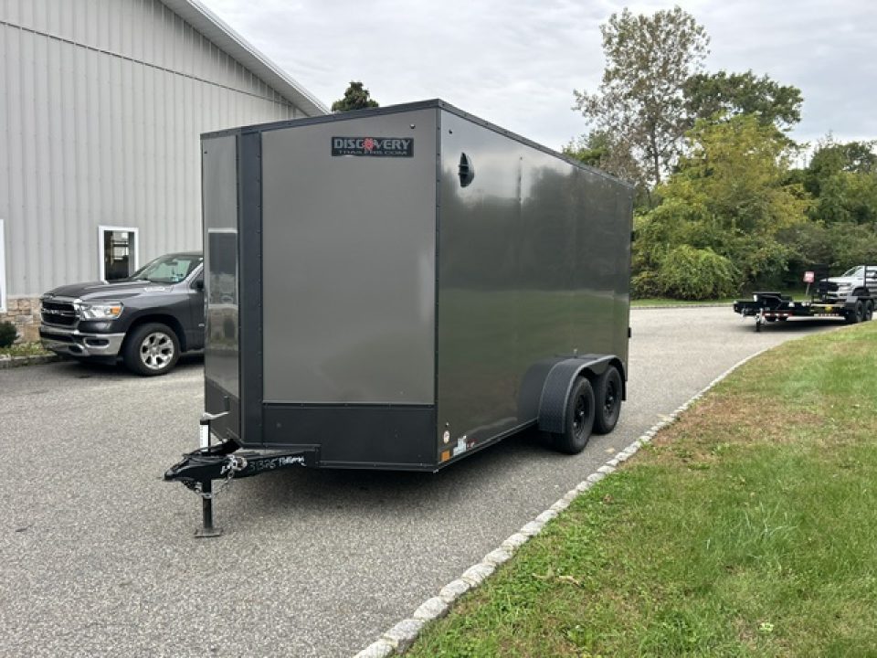 New 2027 Discovery Trailers 7X14 , 7,000 lb. GVWR, with ramp and side door, Cargo / Enclosed Trailer