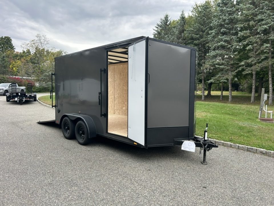 New 2027 Discovery Trailers 7X14 , 7,000 lb. GVWR, with ramp and side door, Cargo / Enclosed Trailer