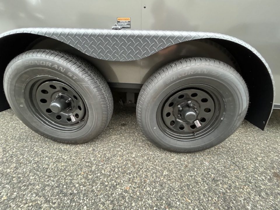 New 2027 Discovery Trailers 7X14 , 7,000 lb. GVWR, with ramp and side door, Cargo / Enclosed Trailer