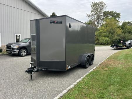 New 2027 Discovery Trailers 7X14 , 7,000 lb. GVWR, with ramp and side door, Cargo / Enclosed Trailer