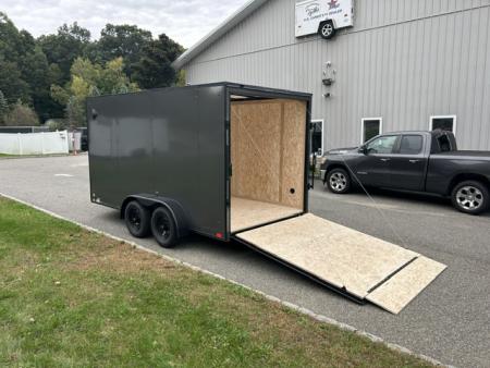 New 2027 Discovery Trailers 7X14 , 7,000 lb. GVWR, with ramp and side door, Cargo / Enclosed Trailer