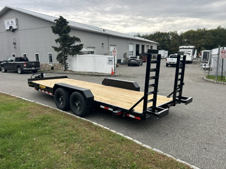 New 2027 Cam Superline 82" wide by 20 ft. long deck, 15,400 lb. GVWR Equipment Trailer