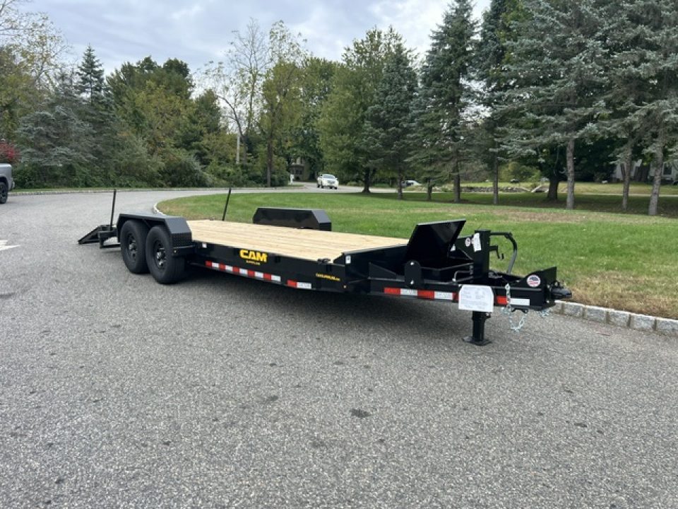 New 2027 Cam Superline 82" wide by 20 ft. long deck, 15,400 lb. GVWR Equipment Trailer
