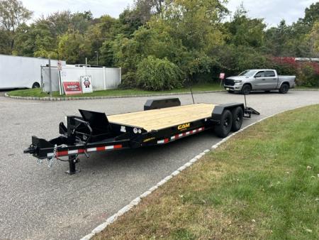 New 2027 Cam Superline 82" wide by 20 ft. long deck, 15,400 lb. GVWR Equipment Trailer