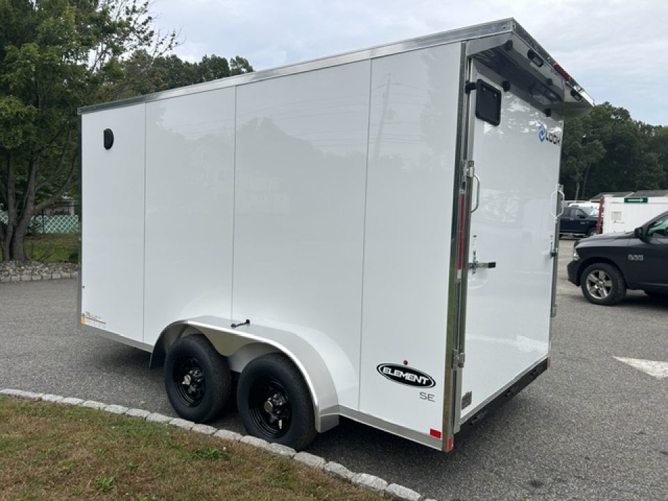 New 2027 Look Trailers 7X14 with Ramp and Side Door 7,000 lb. GVWR , Cargo / Enclosed Trailer