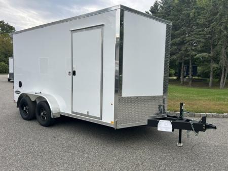 New 2027 Look Trailers 7X14 with Ramp and Side Door 7,000 lb. GVWR , Cargo / Enclosed Trailer