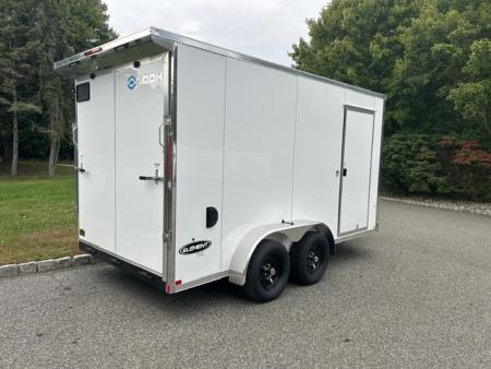 New 2027 Look Trailers 7X14 with Ramp and Side Door 7,000 lb. GVWR , Cargo / Enclosed Trailer