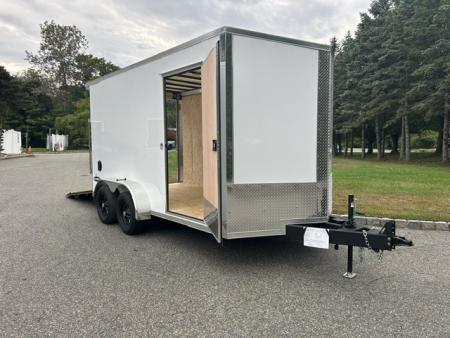 New 2027 Look Trailers 7X14 with Ramp and Side Door 7,000 lb. GVWR , Cargo / Enclosed Trailer