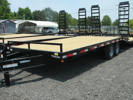 New 2027 Quality Steel and Aluminum 102  x 20+4Deckover 16K Trailer