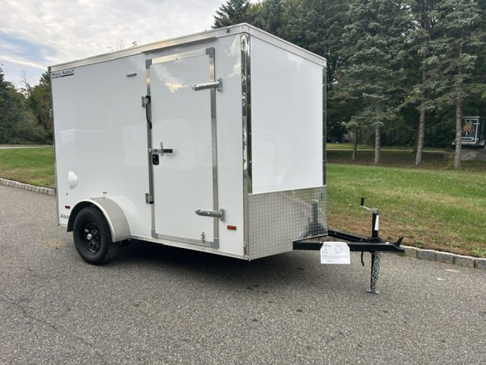 New 2027 Haul About Trailers 6X10 with Ramp and Side Door, 2,990 GVWR Cargo / Enclosed Trailer
