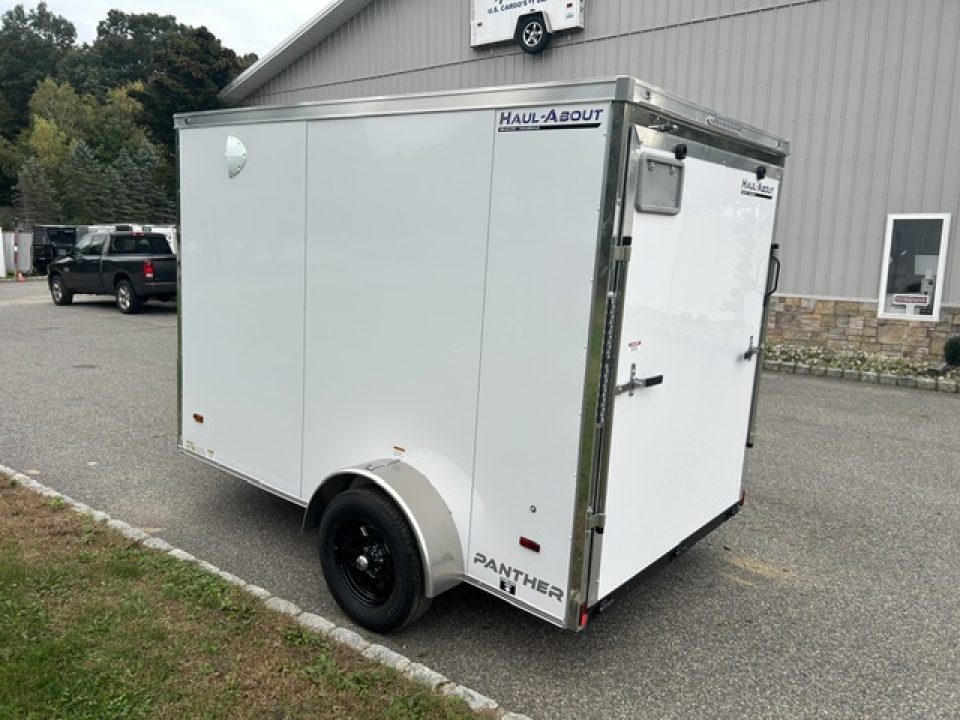 New 2027 Haul About Trailers 6X10 with Ramp and Side Door, 2,990 GVWR Cargo / Enclosed Trailer