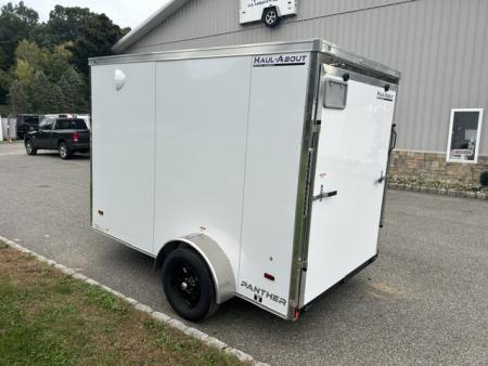 New 2027 Haul About Trailers 6X10 with Ramp and Side Door, 2,990 GVWR Cargo / Enclosed Trailer