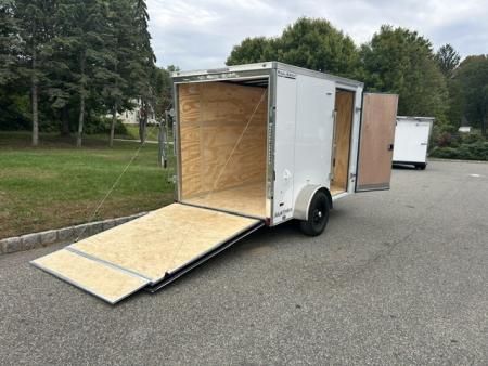 New 2027 Haul About Trailers 6X10 with Ramp and Side Door, 2,990 GVWR Cargo / Enclosed Trailer