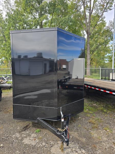 New 2027 Cross Trailers 7x14 7000 GVWR 84  IH W/Black Out Package Cargo / Enclosed Trailer