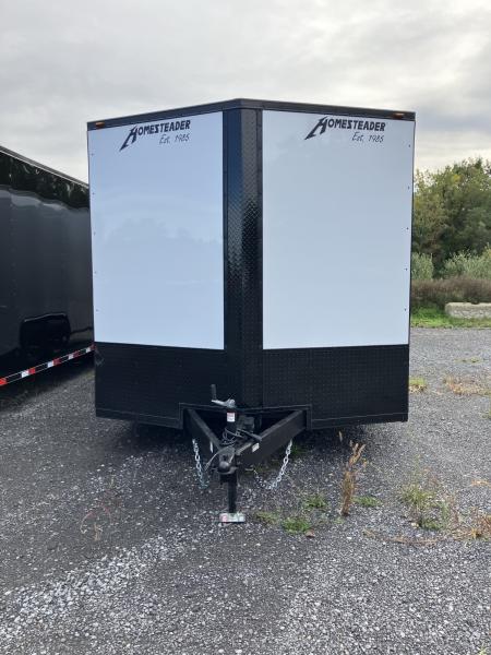 New 2027 Homesteader Trailer 8x24 9950 GVWR 84  Interior Height W/Blacked Out Exterior Cargo / Enclosed Trailer