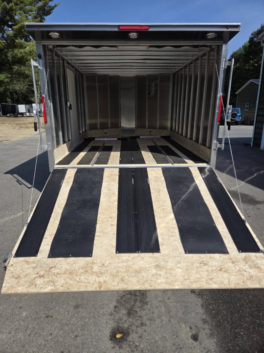 New 2026 Nitro 101x12 hybrid snowmobile trailer with mats & guides & spoiler bcx series Snowmobile Trailer