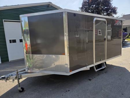 New 2026 Nitro 101x12 hybrid snowmobile trailer with mats & guides & spoiler bcx series Snowmobile Trailer