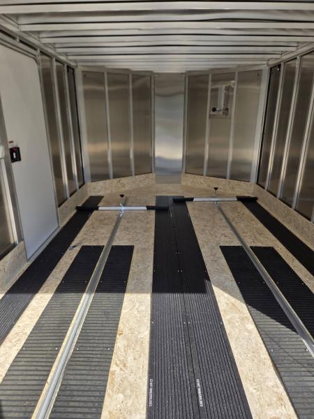 New 2026 Nitro 101x12 hybrid snowmobile trailer with mats & guides & spoiler bcx series Snowmobile Trailer