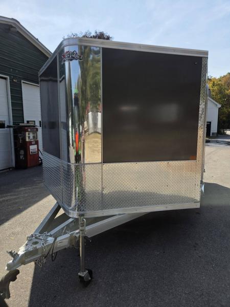 New 2026 Nitro 101x12 hybrid snowmobile trailer with mats & guides & spoiler bcx series Snowmobile Trailer