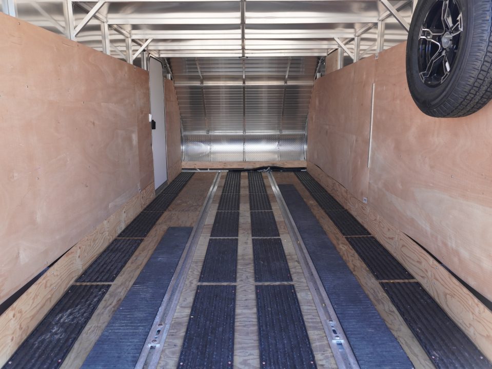 Used 2025 Triton Trailers TC167 7x16ft Snowmobile Trailer