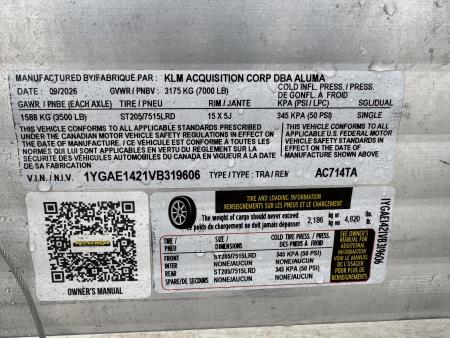 New 2027 Aluma AC714TA Cargo / Enclosed Trailer