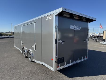 New 2027 ALCOM XPRESS 8.5X24 Car Hauler w/ Side Escape Door 10K GVWR