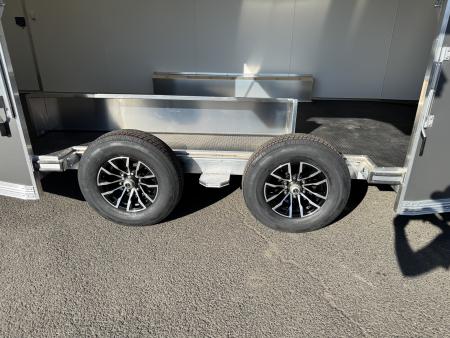 New 2027 ALCOM XPRESS 8.5X24 Car Hauler w/ Side Escape Door 10K GVWR
